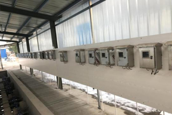 分體電磁流量計現場